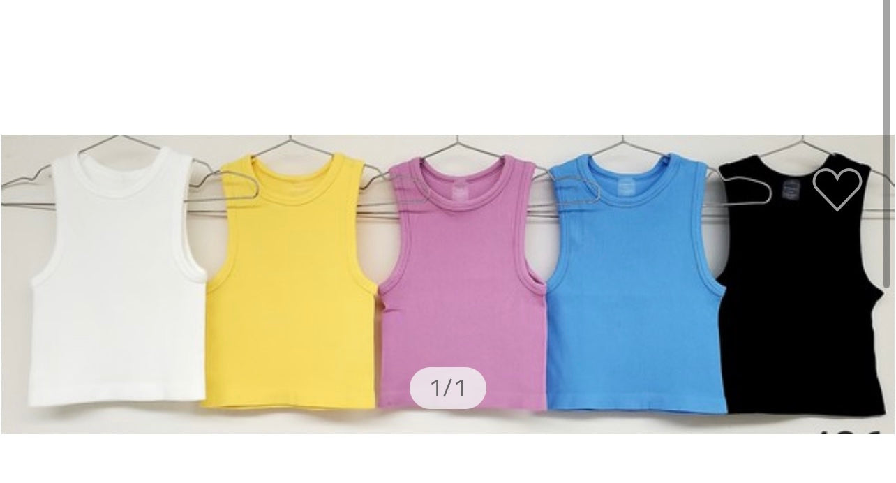 Staple High Neck Tank Top
