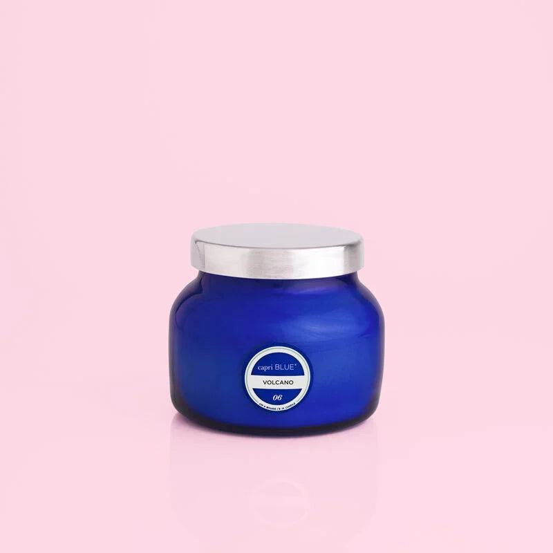 Volcano Blue Petite Jar, 8 oz Accessories