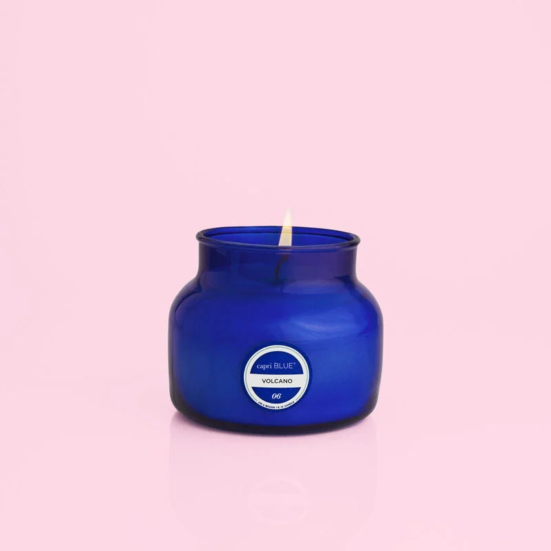 Volcano Blue Petite Jar, 8 oz Accessories