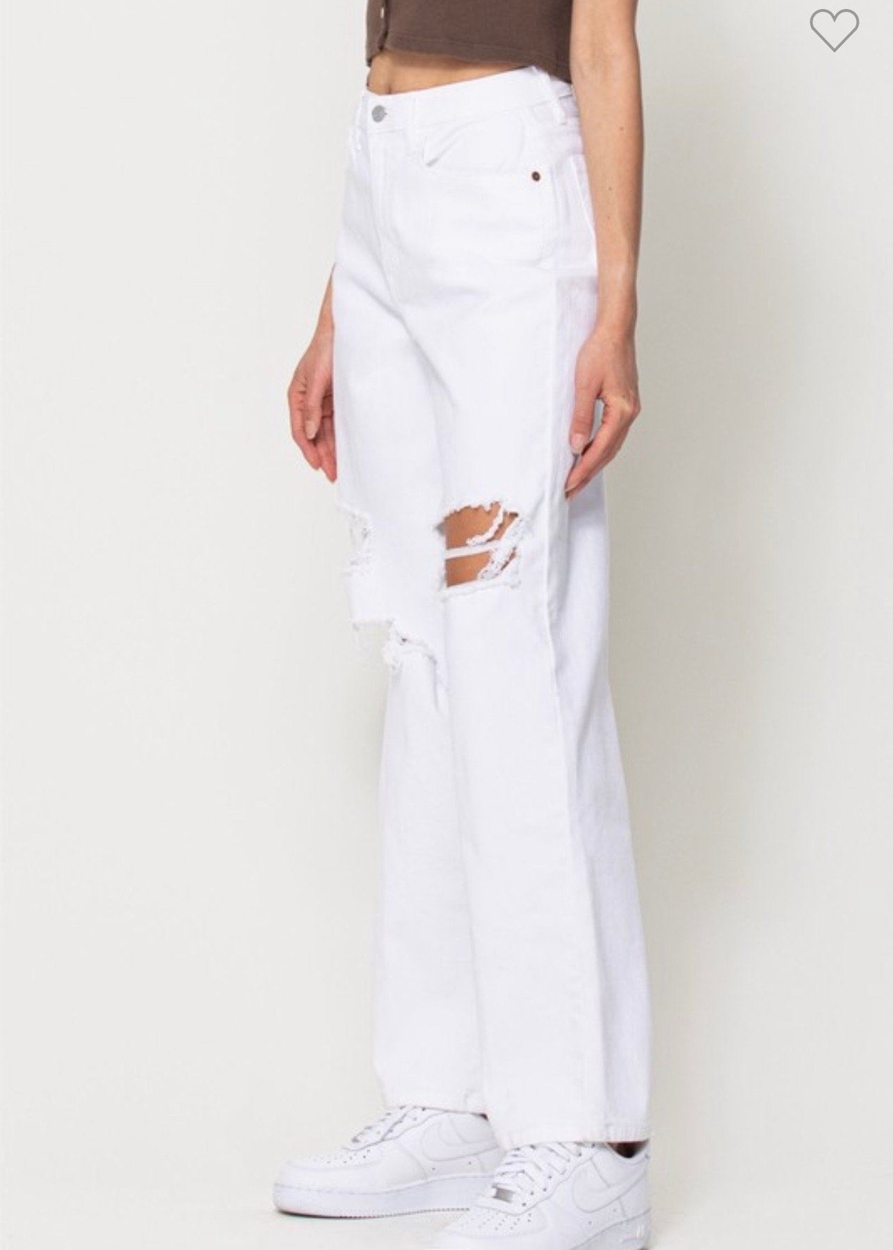 Weekender Wide Leg Jeans Bottoms