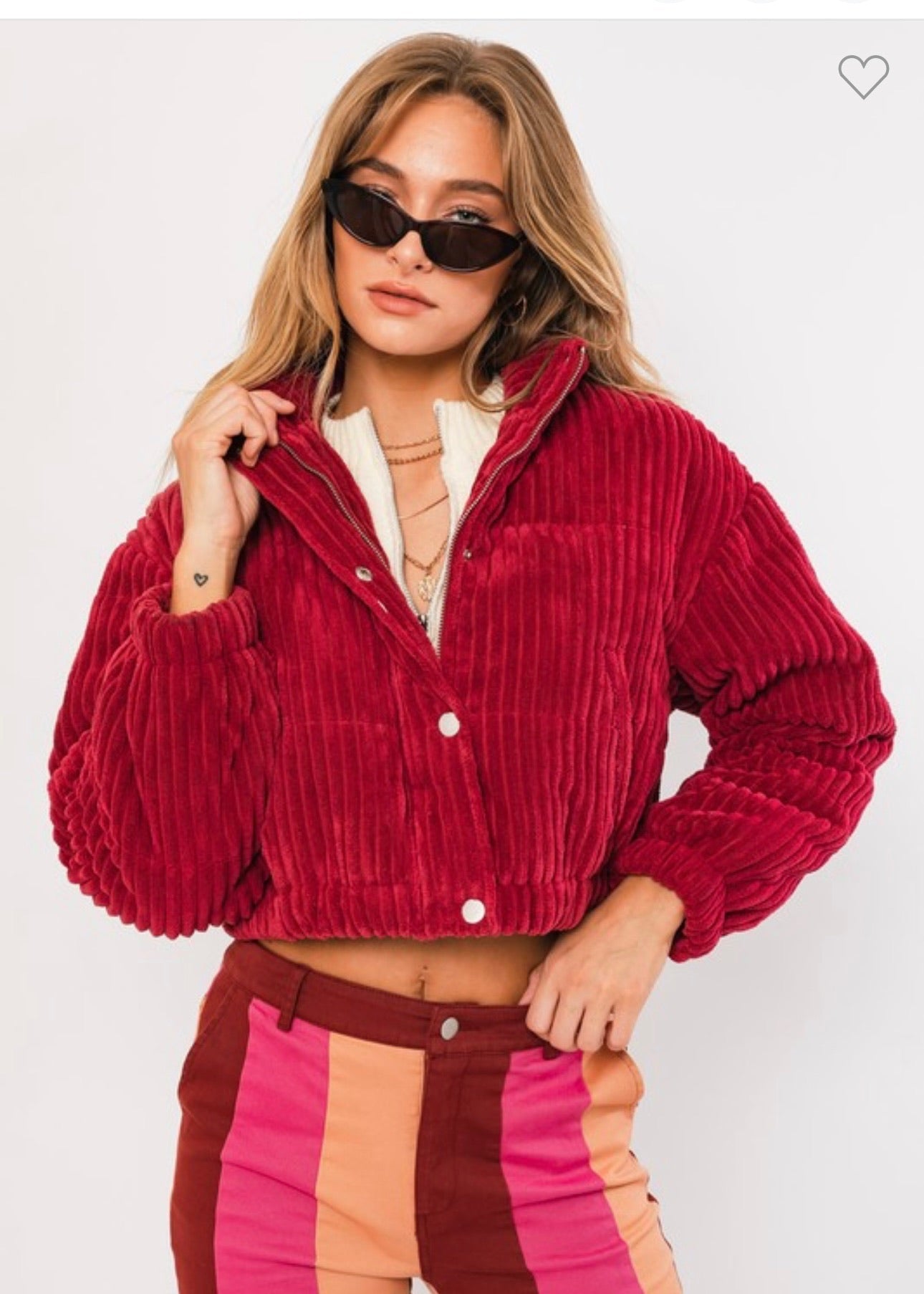 Willy Corduroy Puffer Apparel & Accessories