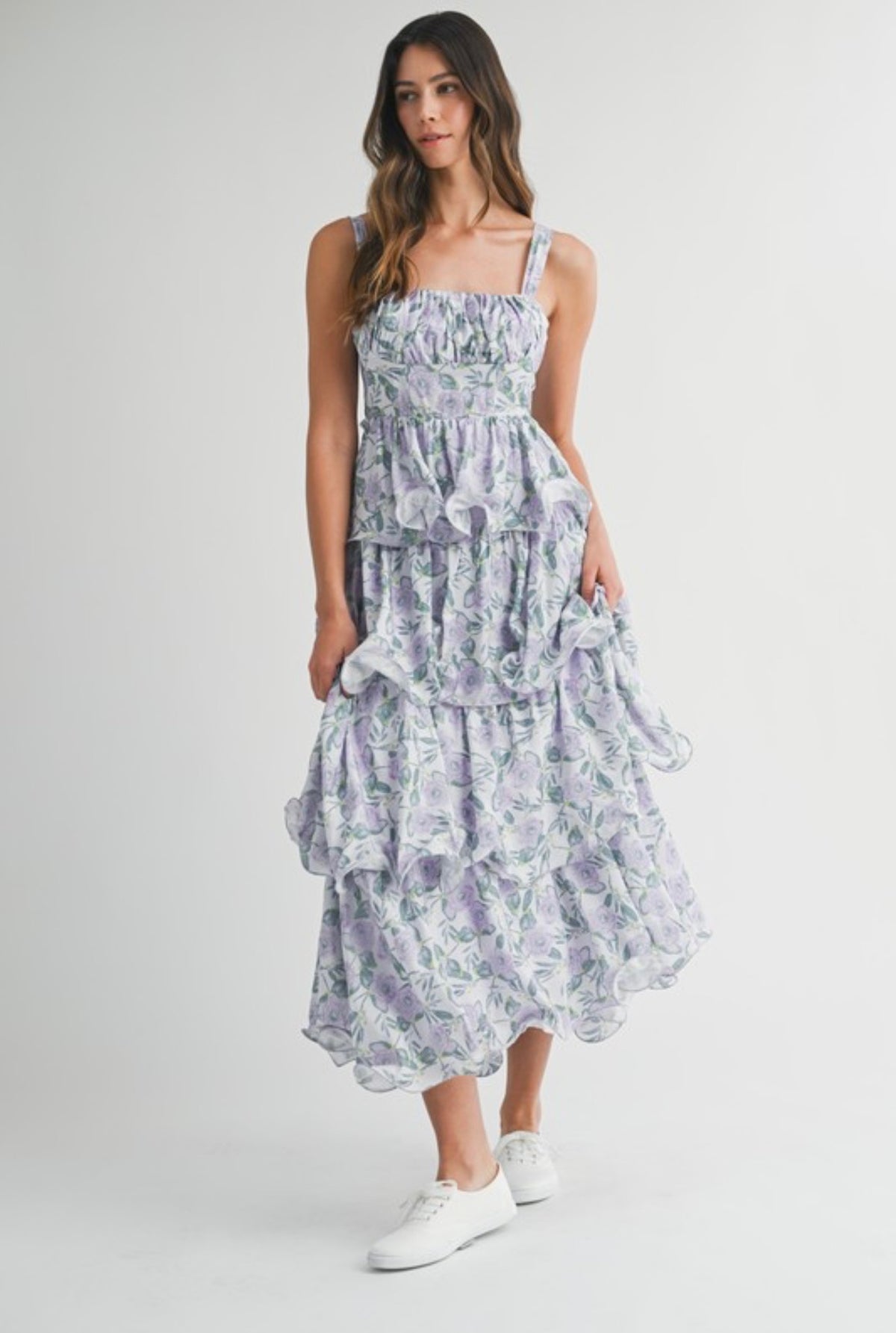 ☆Striped Mikado Silk Long Dress/KIMHEKIM☆ Ramy Brook Anaja Striped Silk Halterneck Midi-Dress | Saks