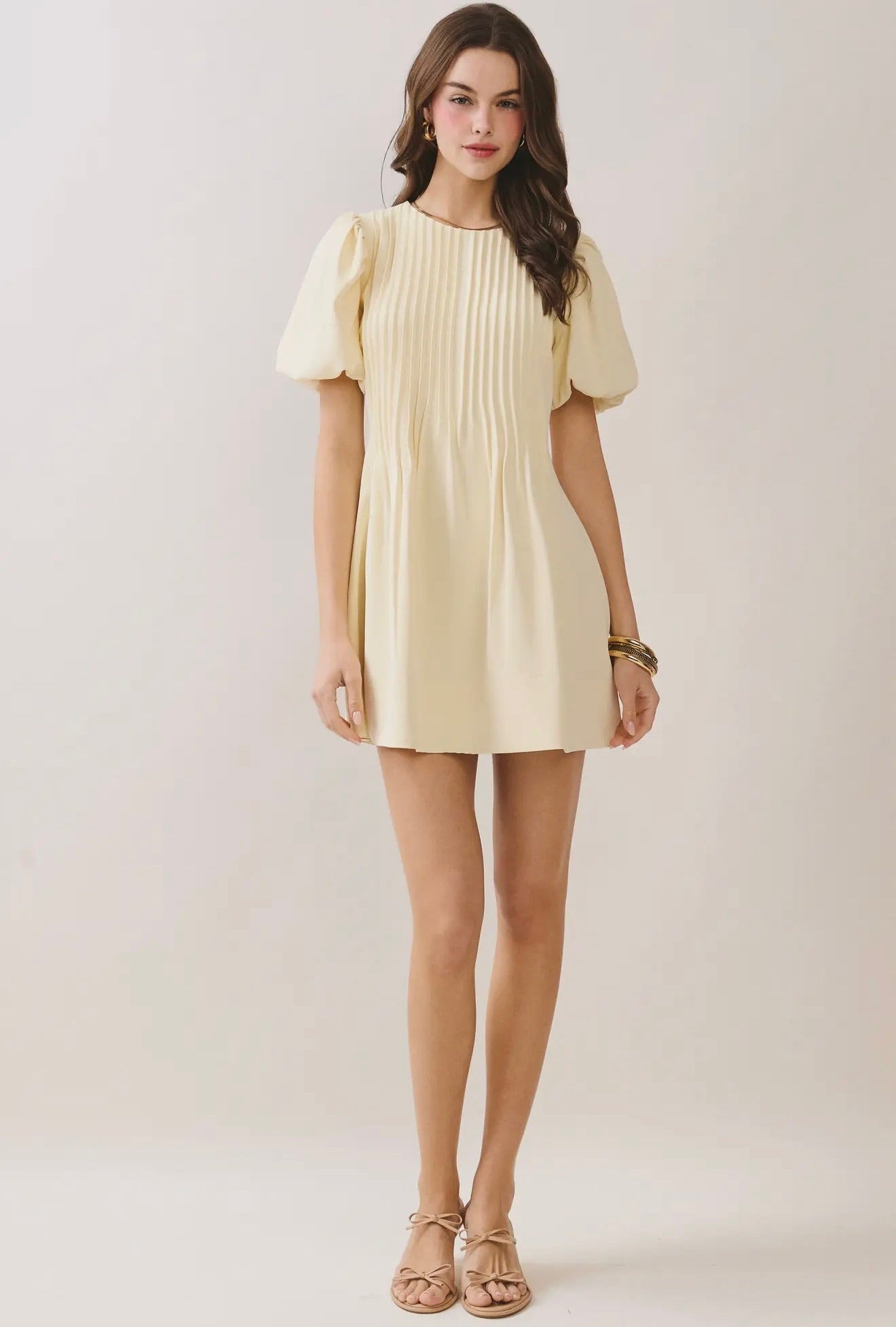 Sunshine Pleats Dress