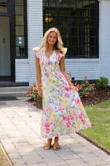 Leonie Floral Midi Dress