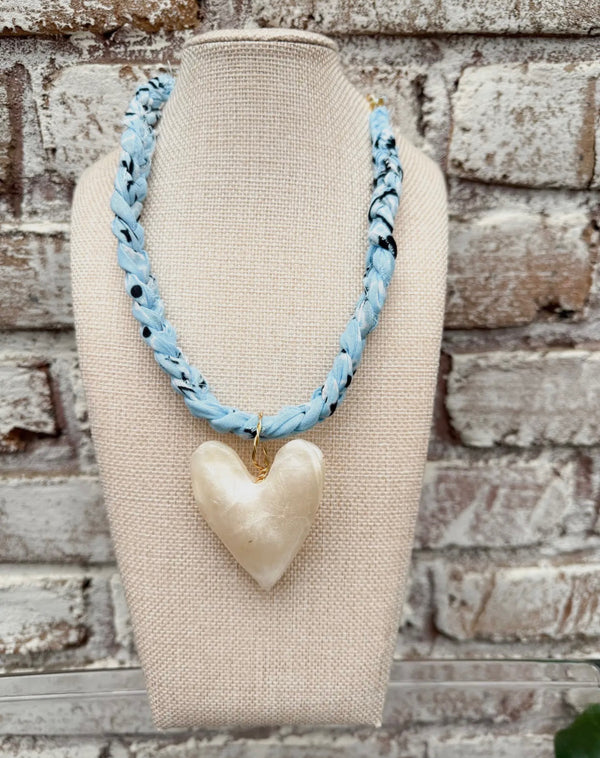 Pearl Heart Necklace