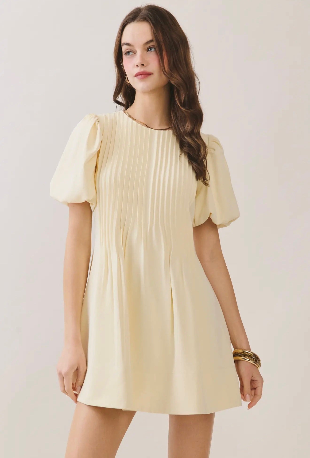 Sunshine Pleats Dress
