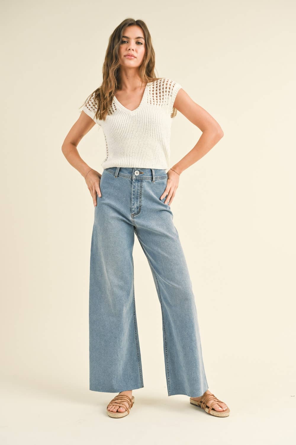 Mia Wide Leg Denim