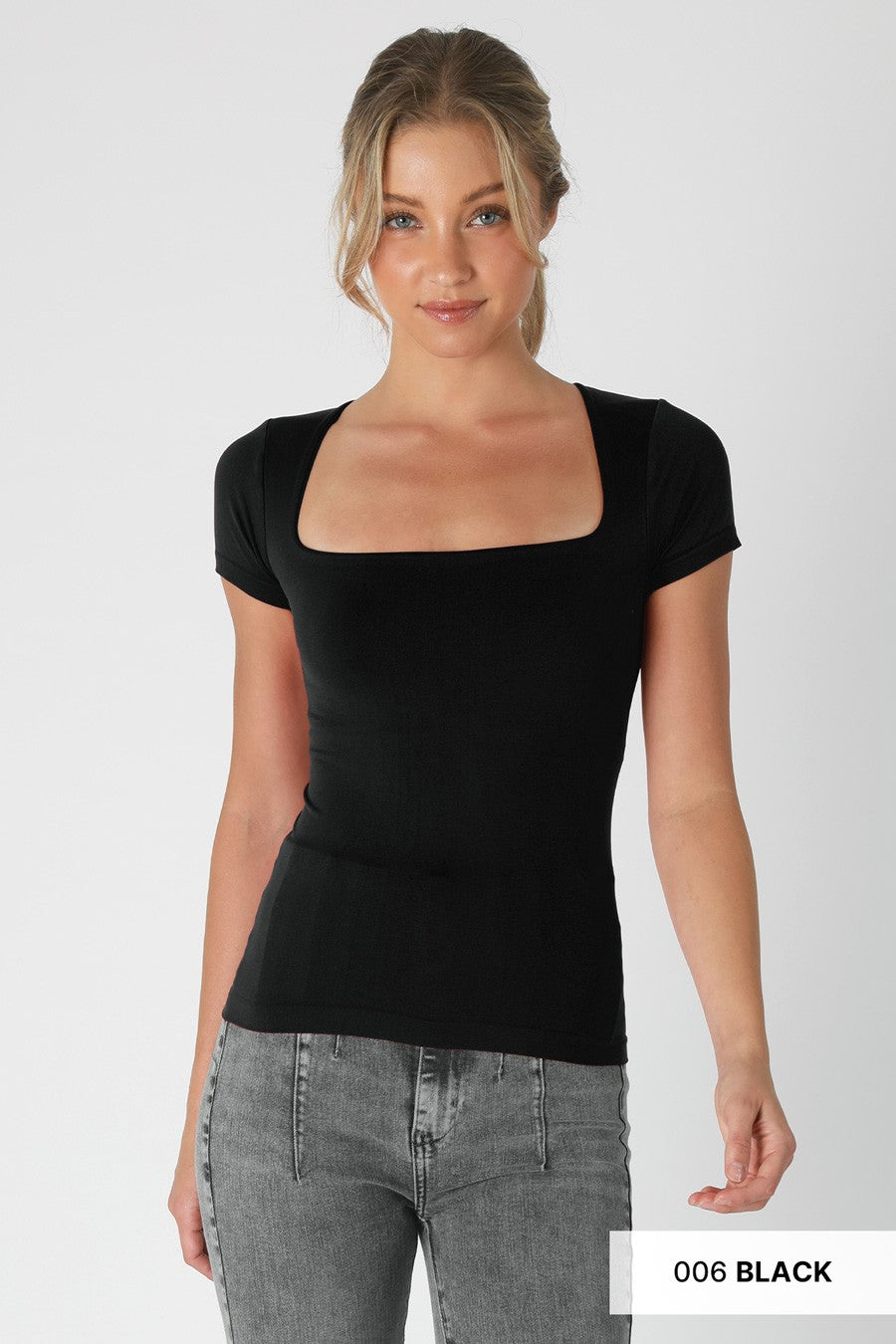 Carrie Square Neck Top