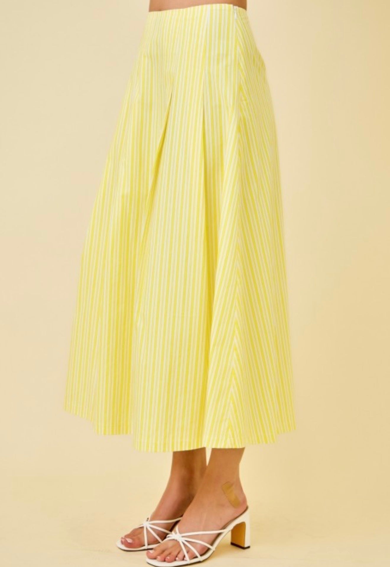 Sunshine and Stripes Maxi Skirt