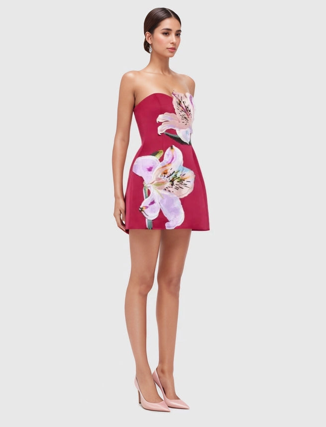 Lily Strapless Dress