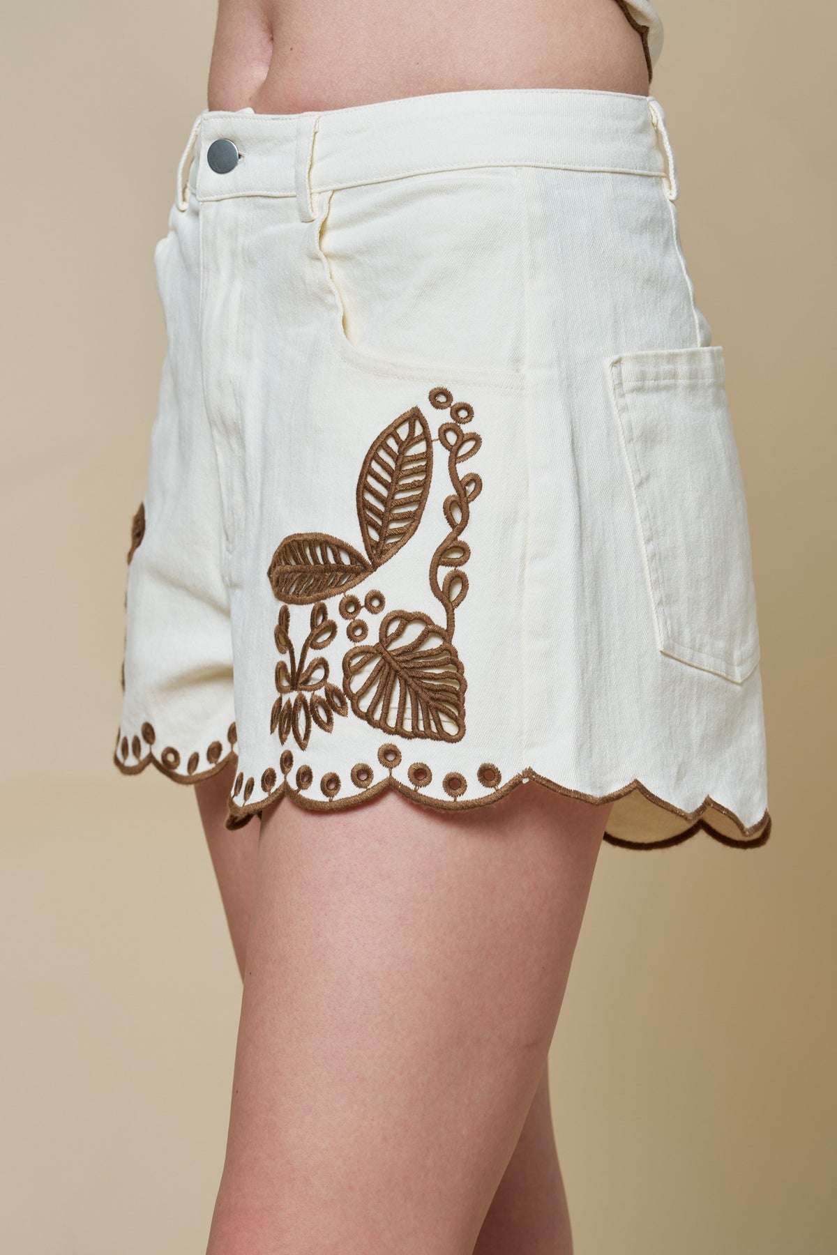 Catherine Floral Shorts