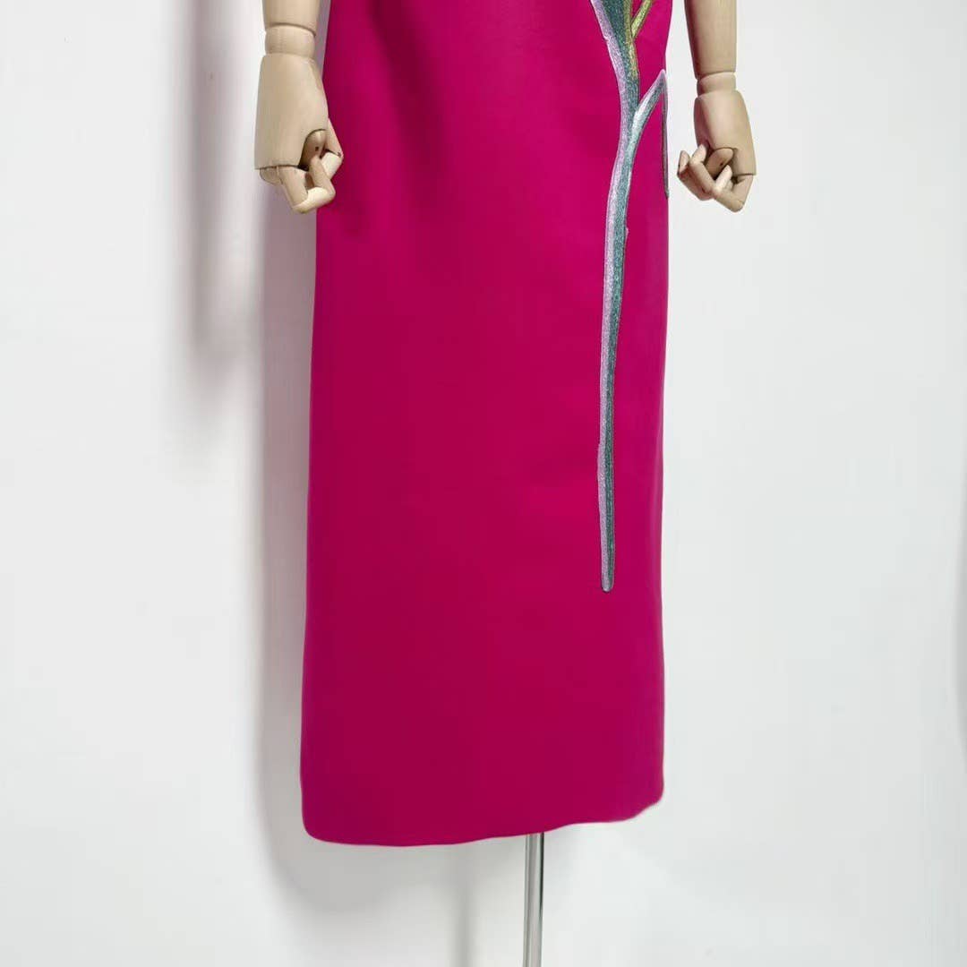 Lily Strapless Maxi Dress