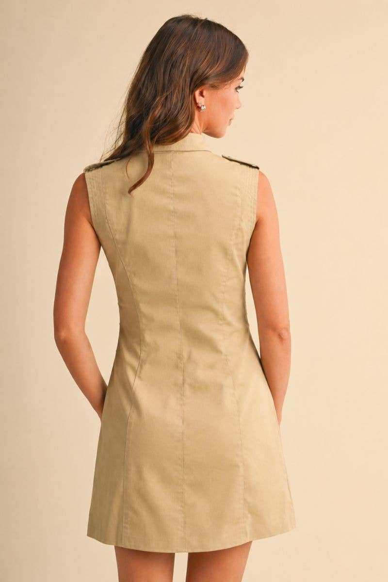 Amy Military Dress