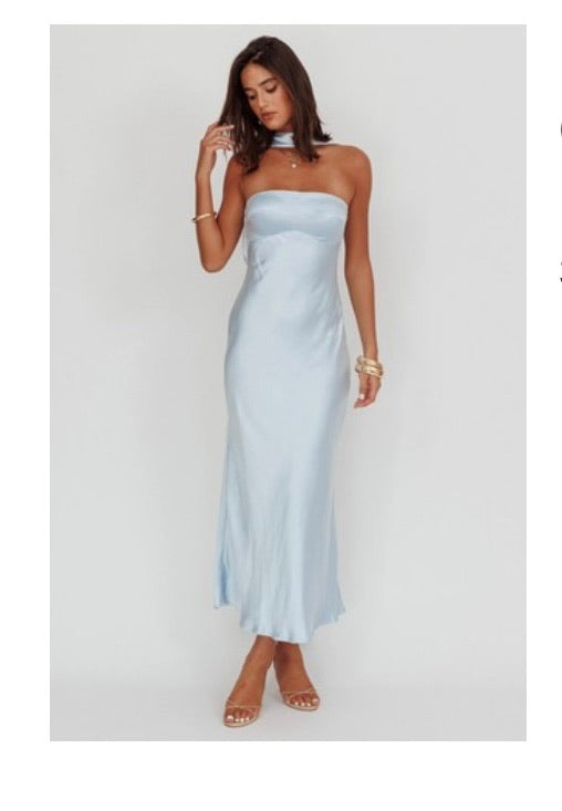 Logan Satin Dress