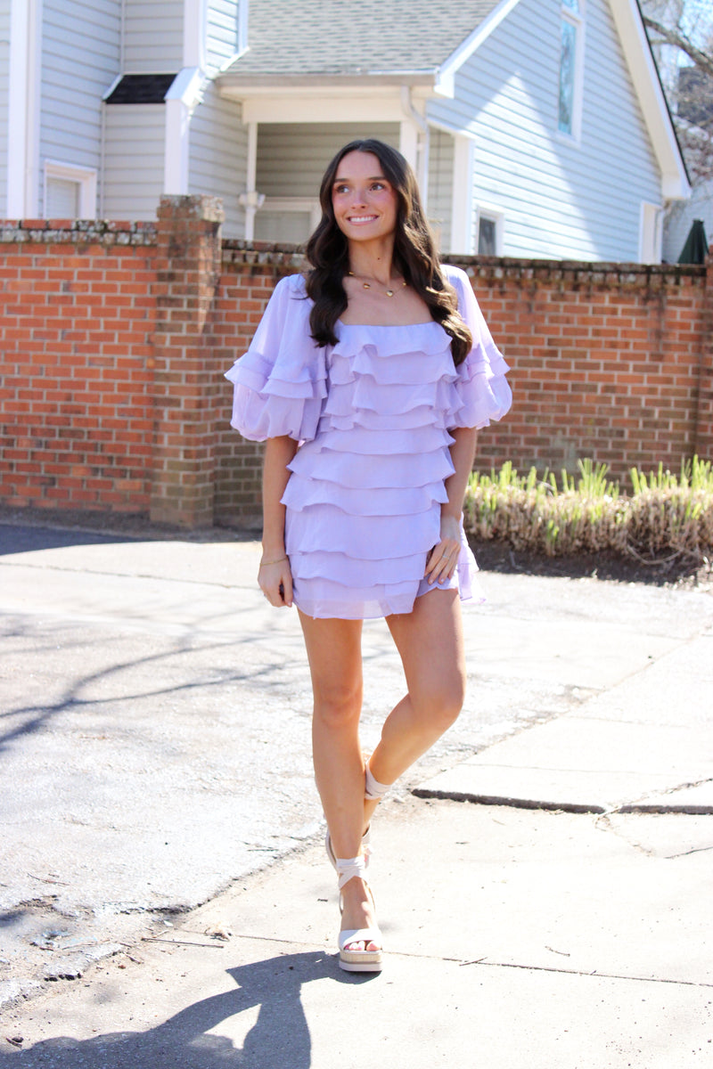 Ellie Ruffle Dress