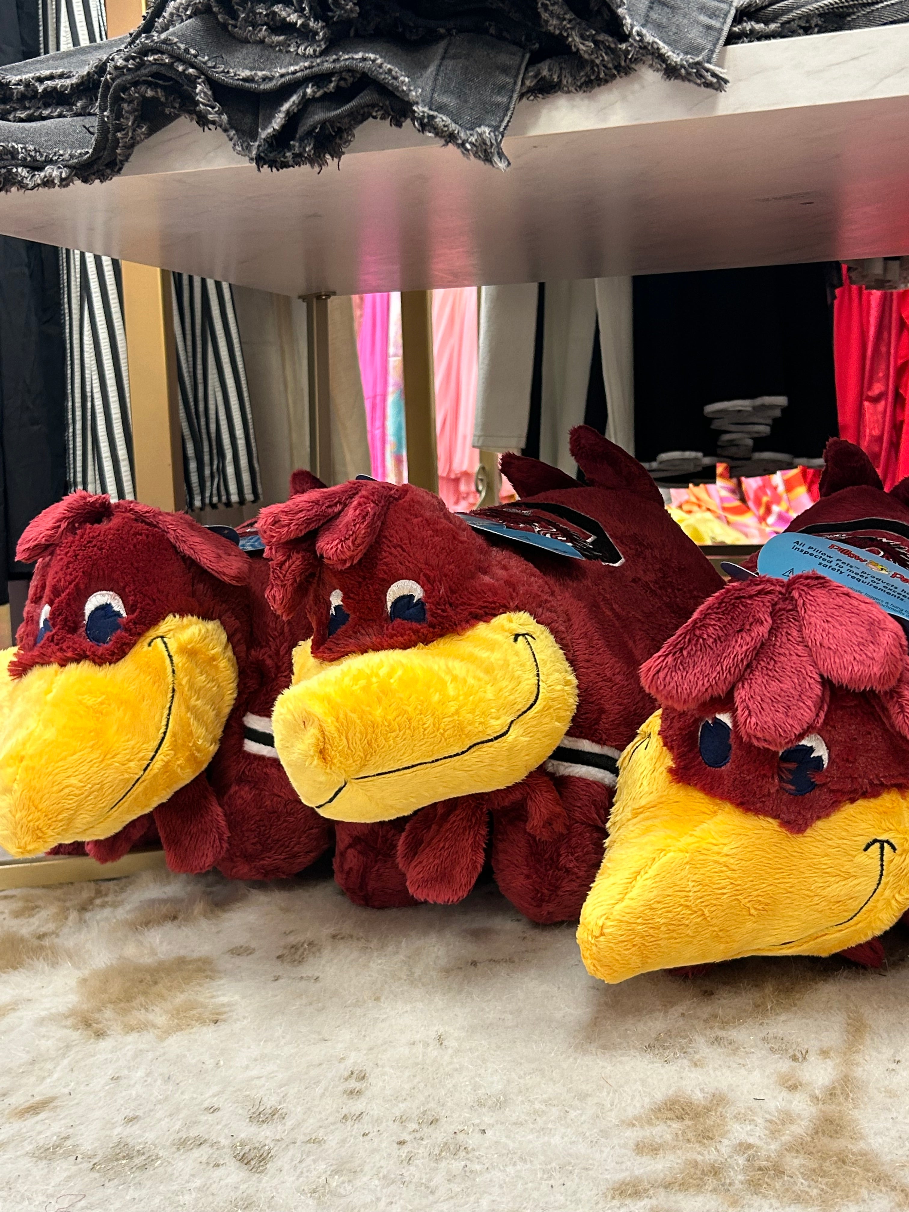 South Carolina Gamecock Pillow Pet