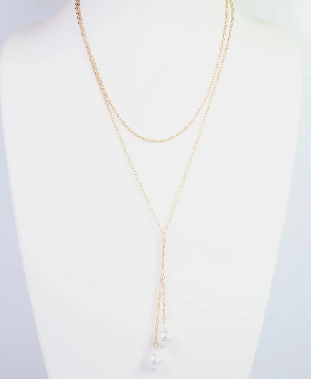 Ashmore Pearl Drop Necklace