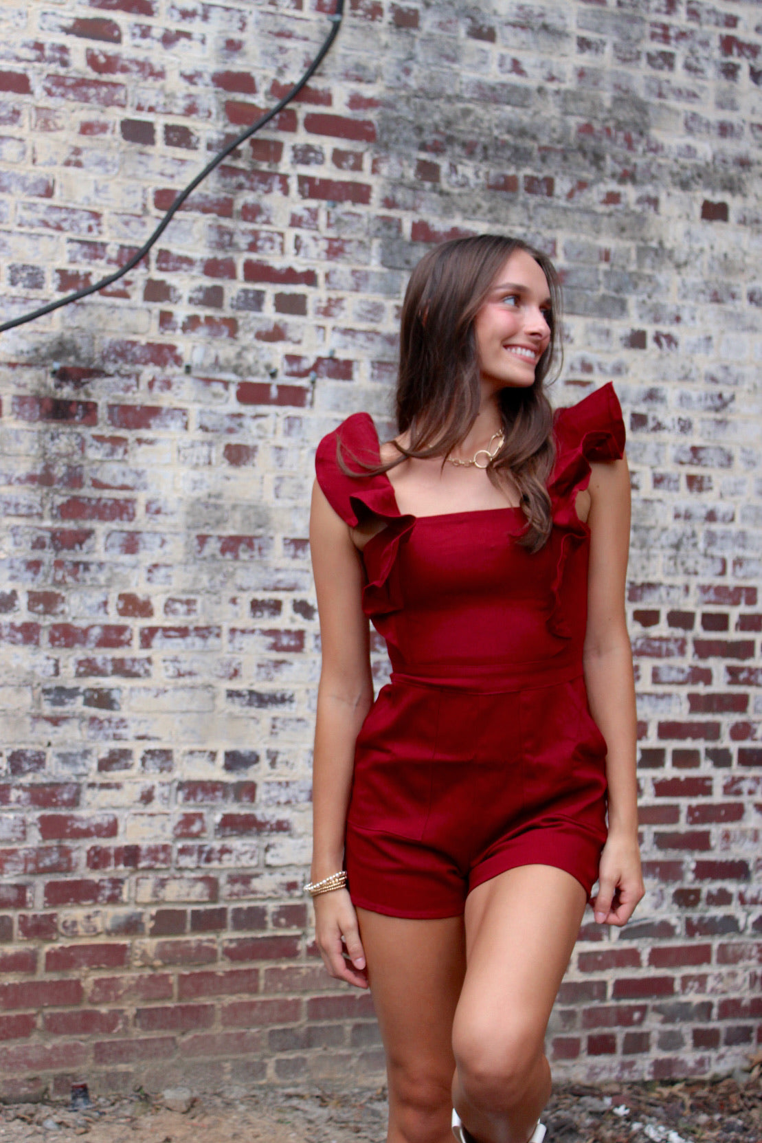 Jules Denim Romper