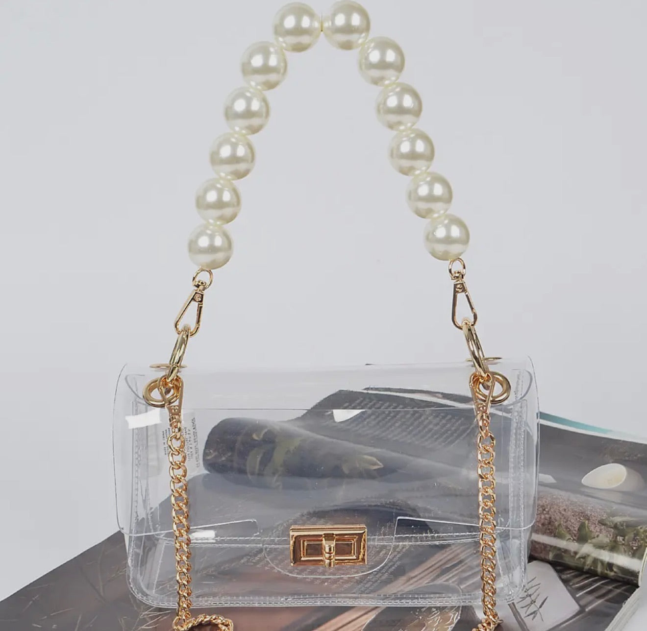 Carrie Clear Purse