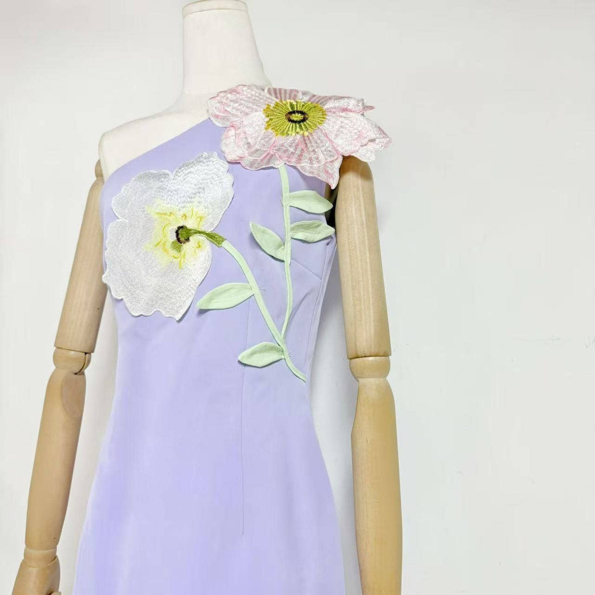 Jessica One Shoulder Floral Dress