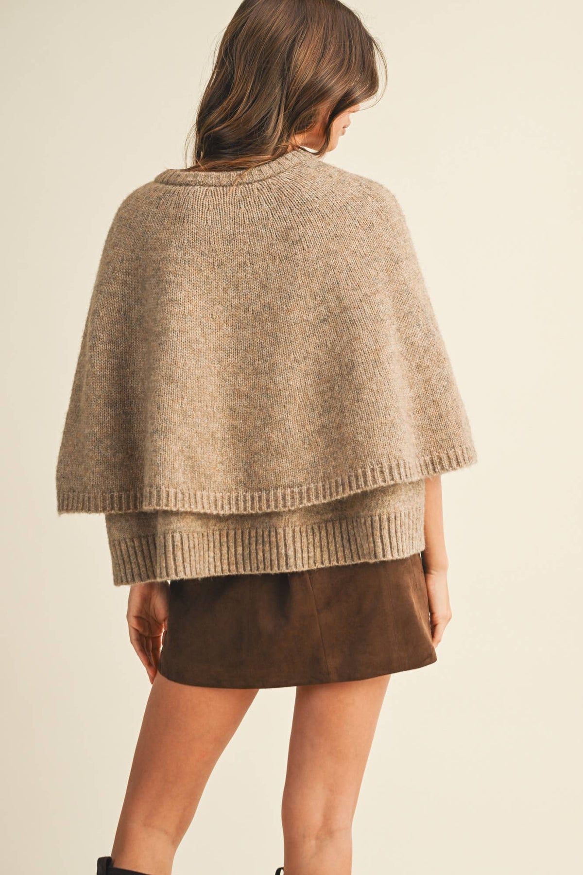 Adriana Cape Sweater