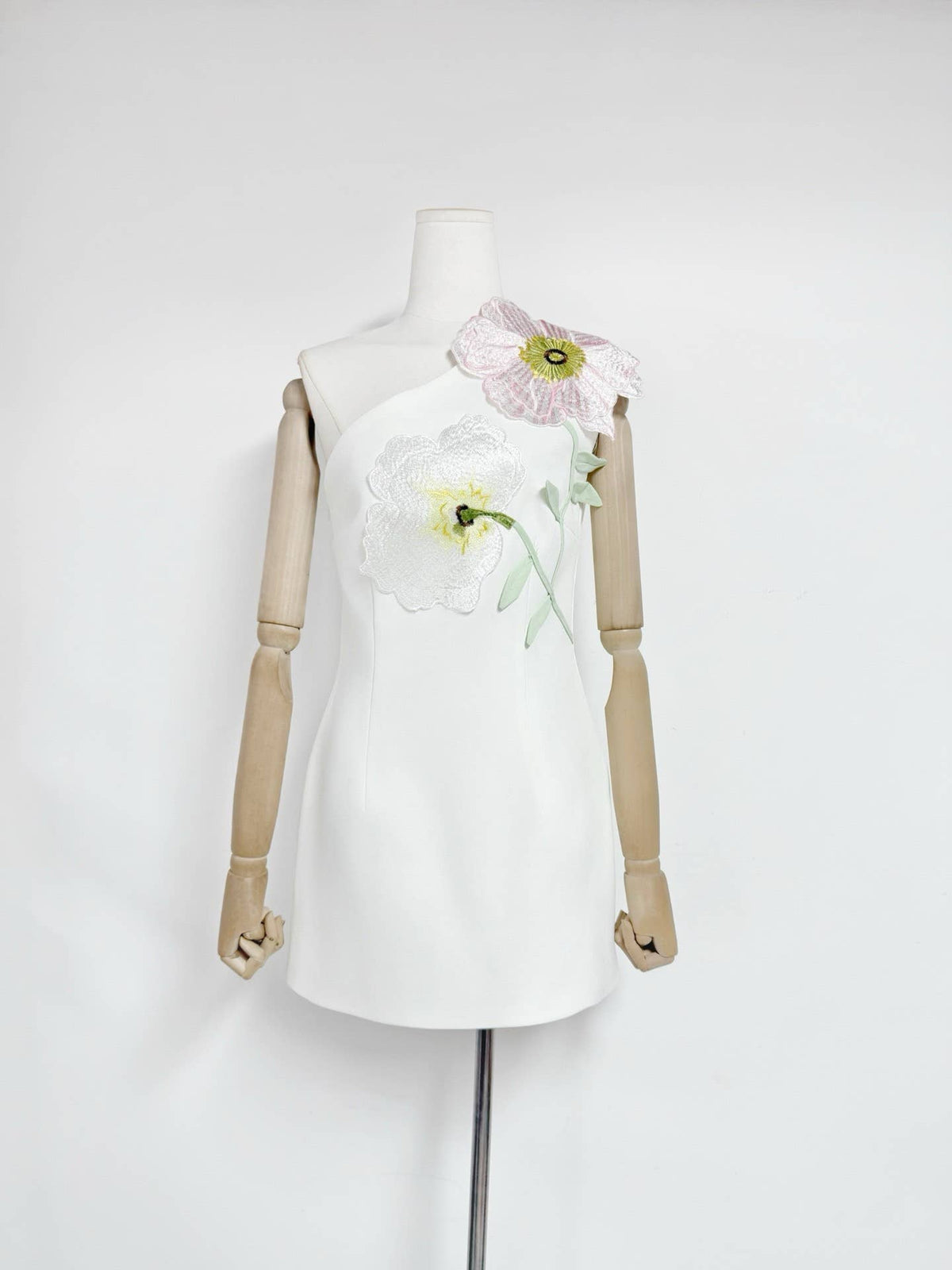 Jessica One Shoulder Floral Dress