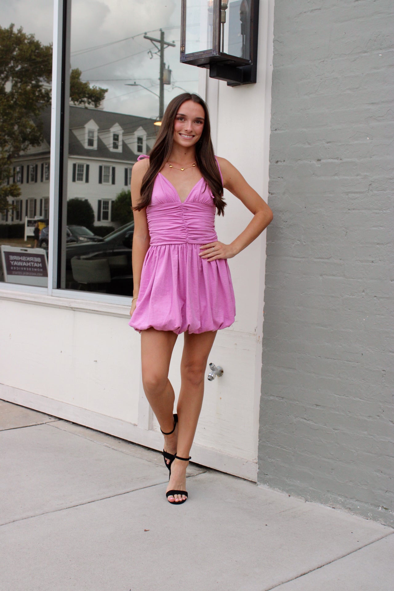 Katie Tie Mini Dress