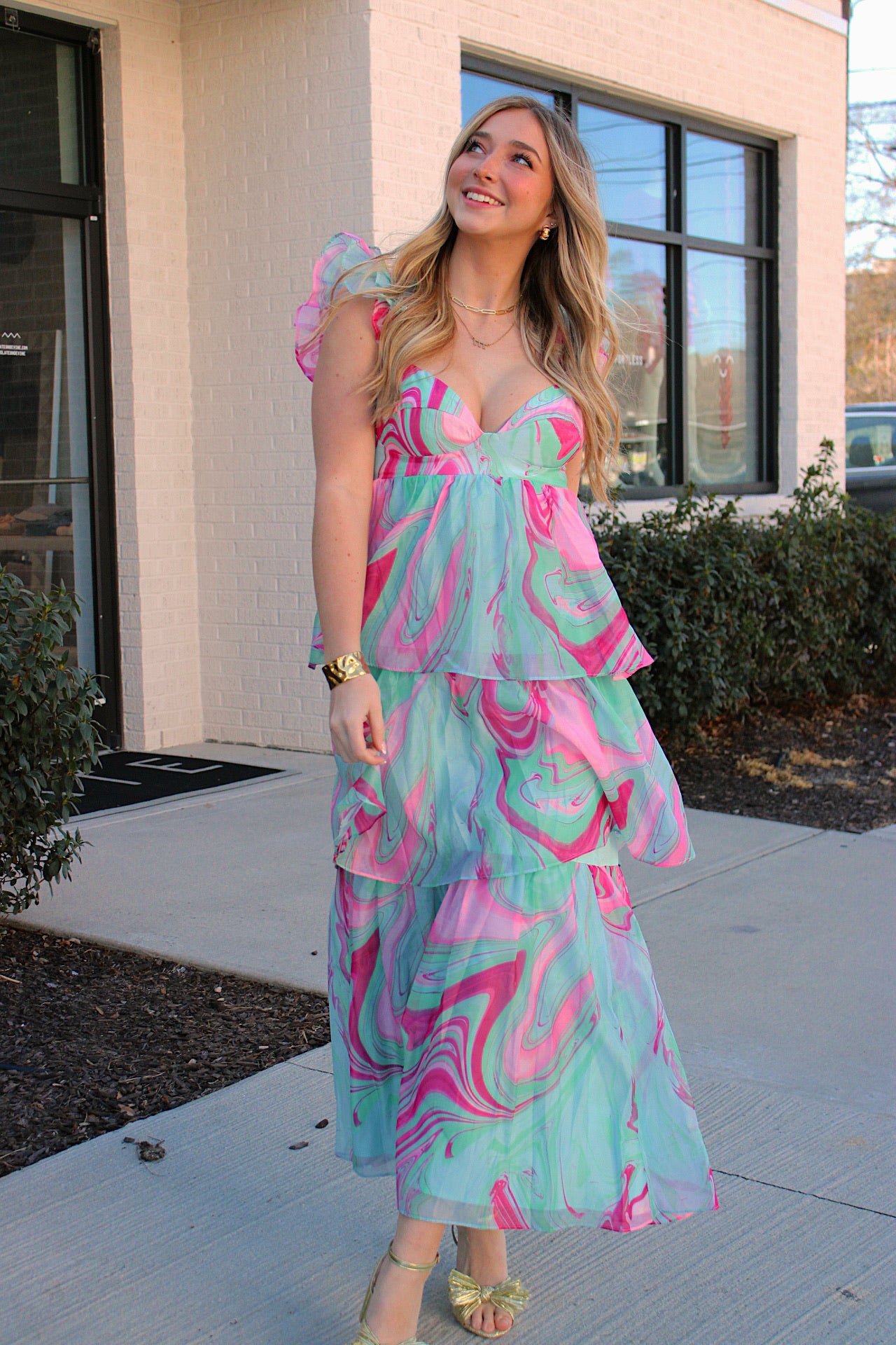 Cotton Candy Swirl Maxi