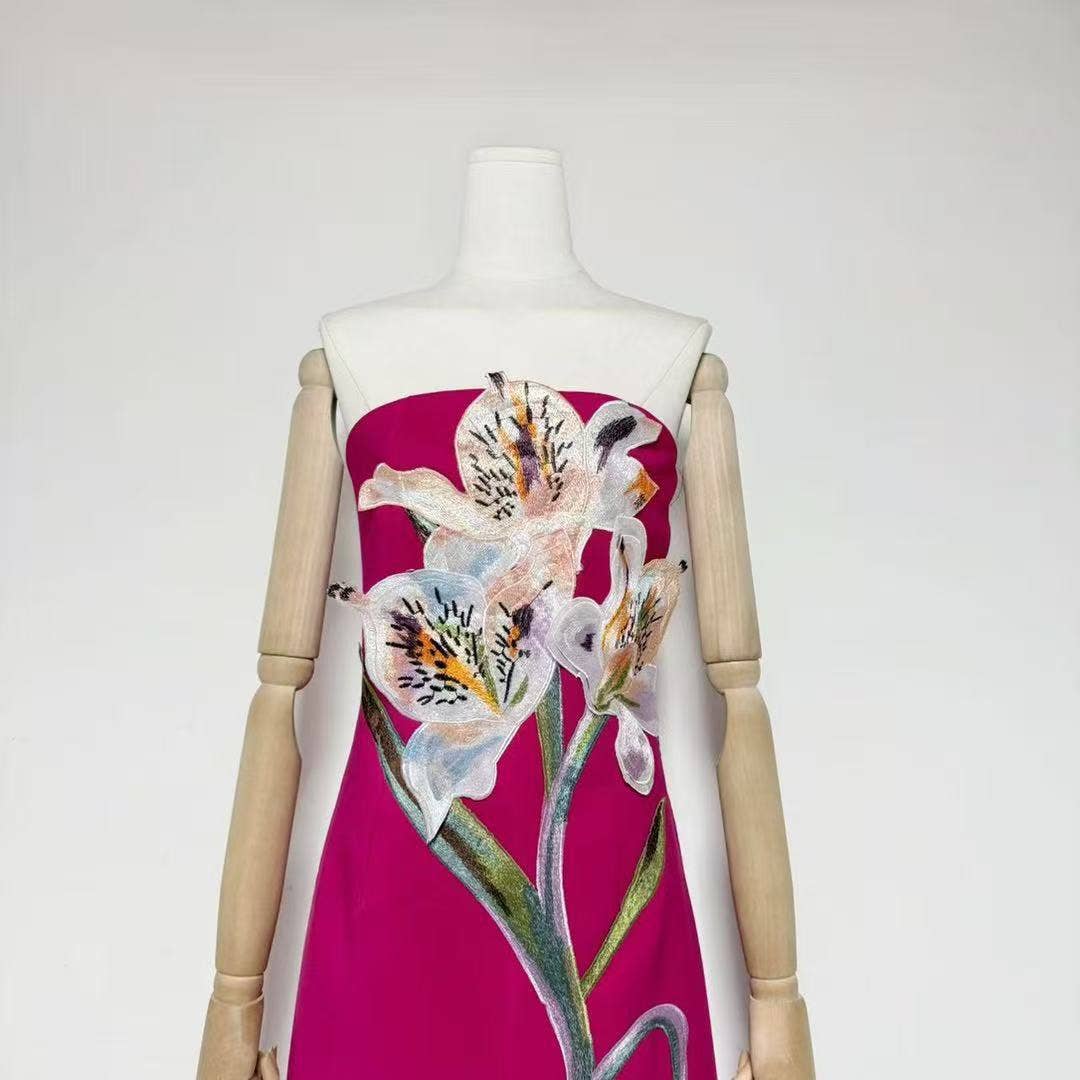 Lily Strapless Maxi Dress