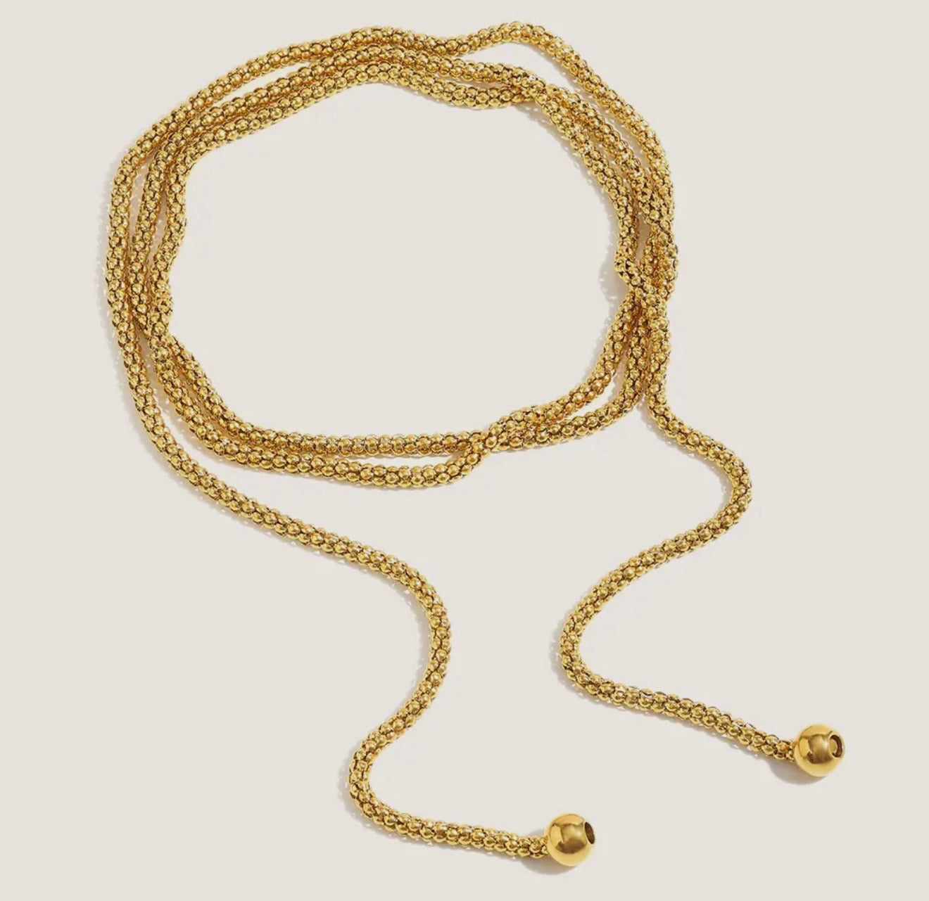 Golden Wrap Necklace