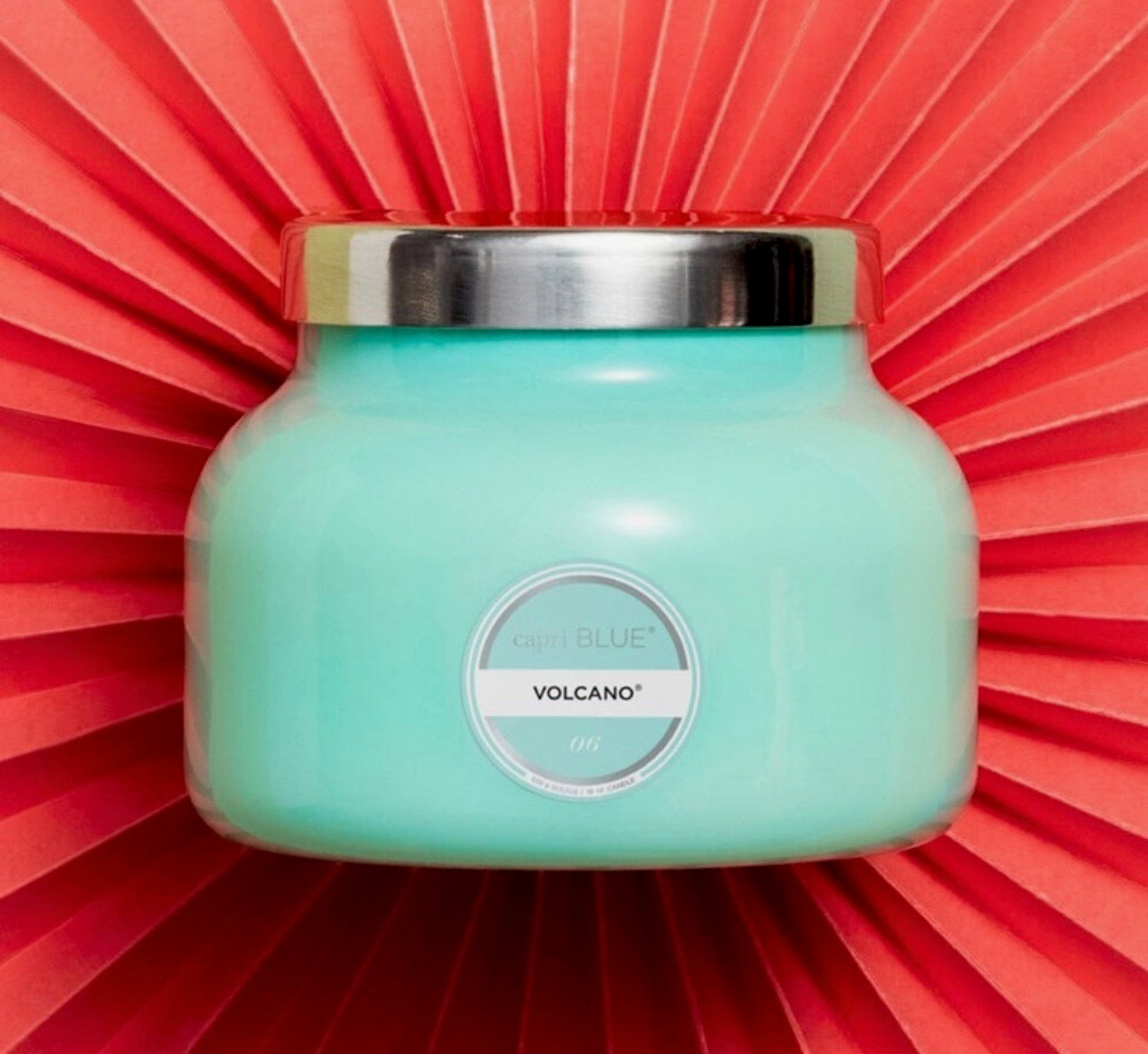 Aqua Volcano Signature Candle