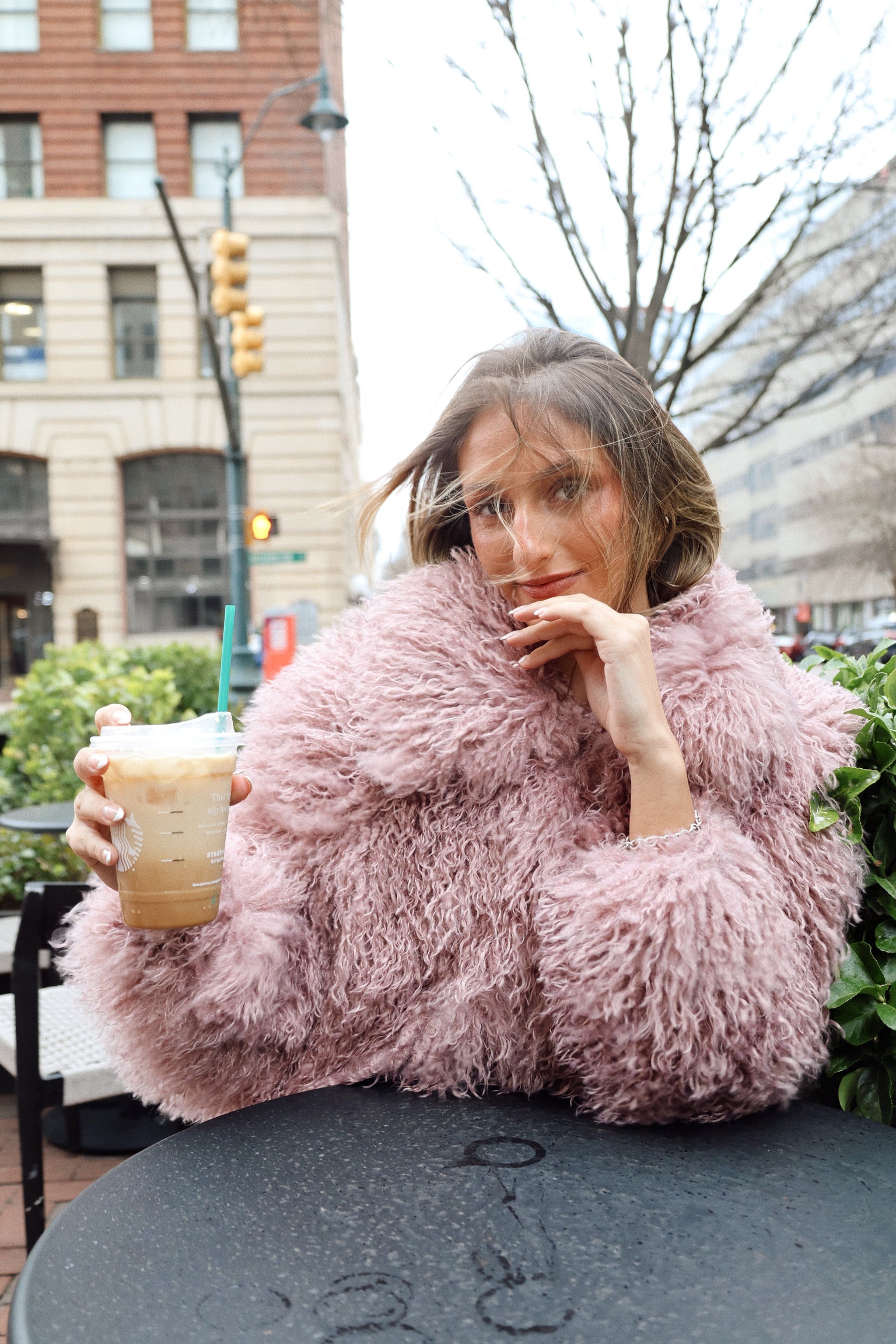 Shaggy Fur Coat