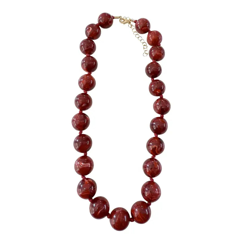 Mabry Chunky Beaded Necklace