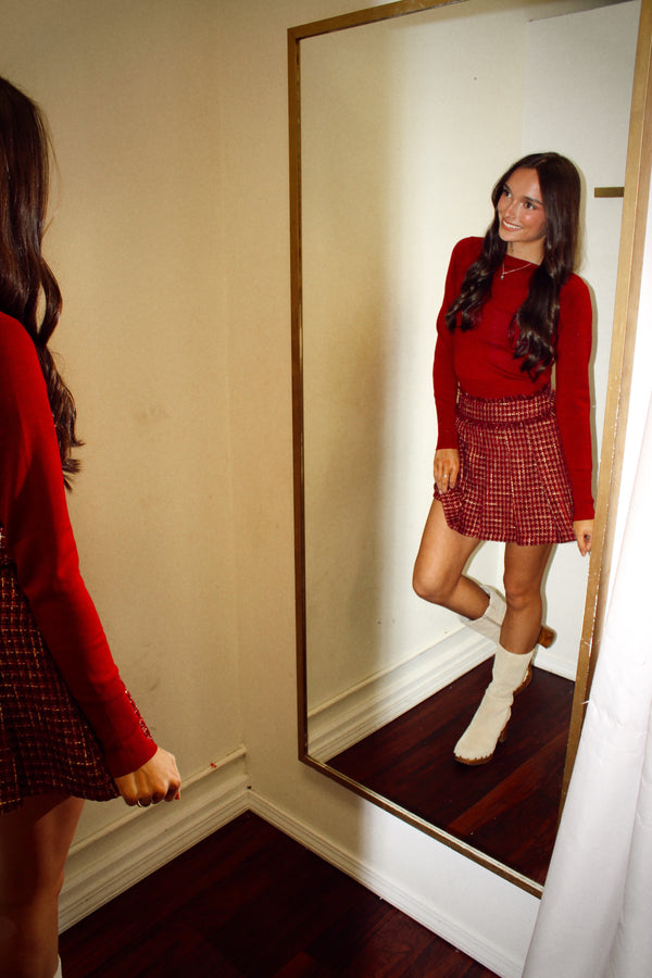 Keep It Preppy Mini Skirt