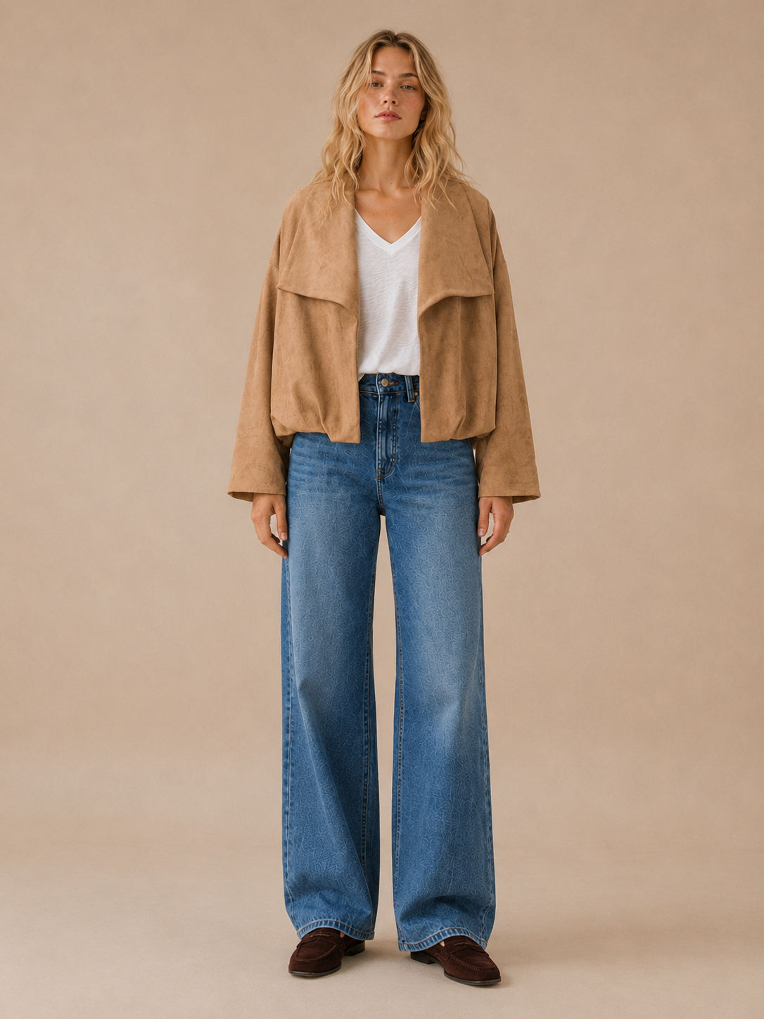 Caramel Suede Jacket