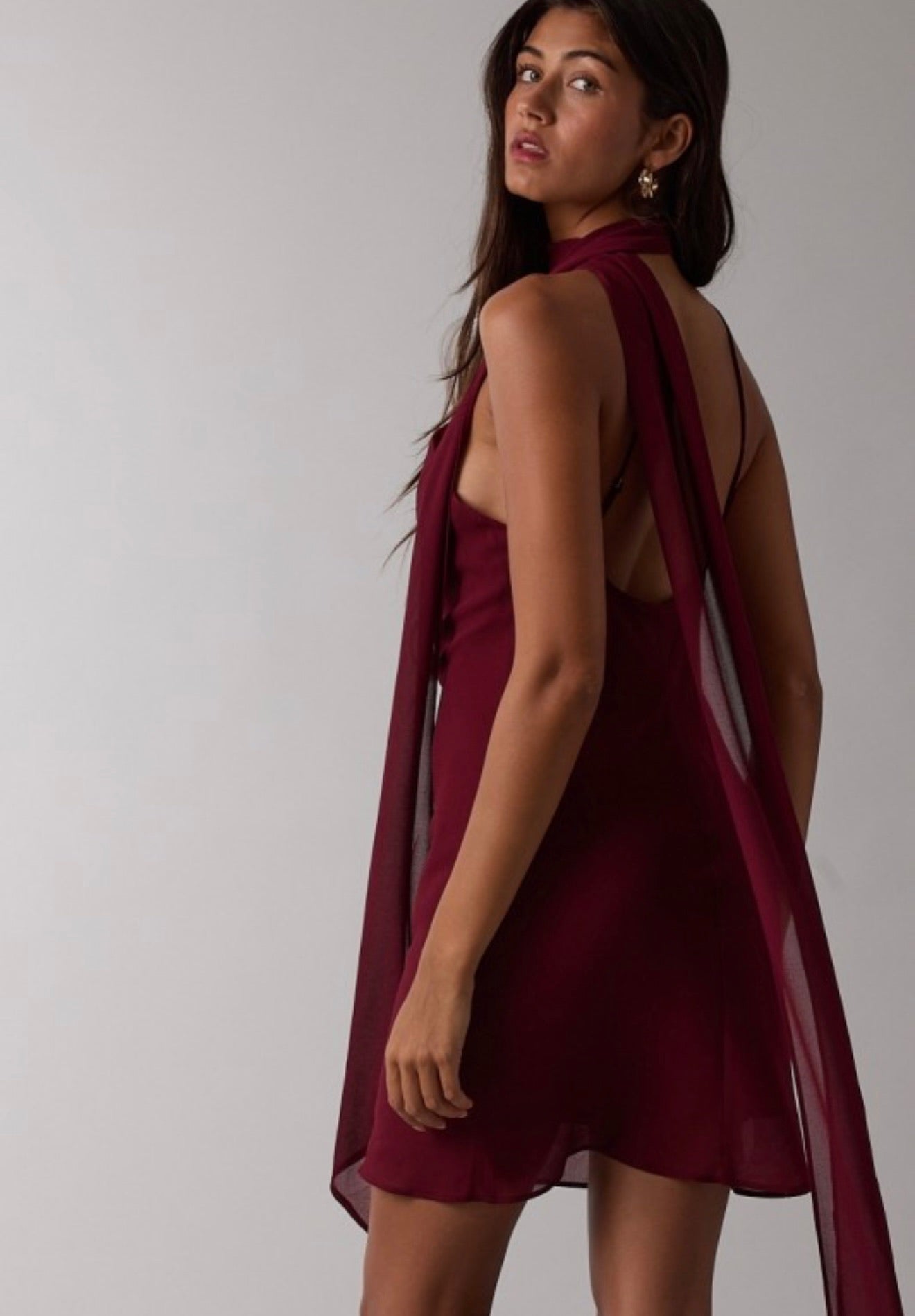 Merlot Mini Dress