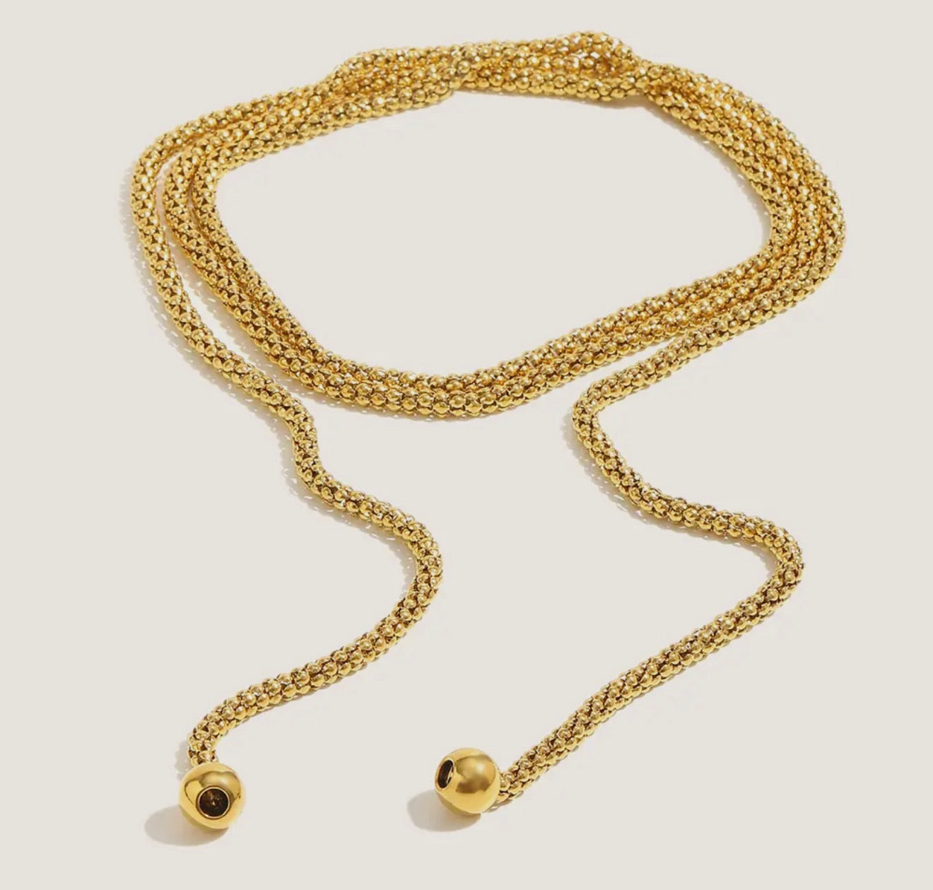 Golden Wrap Necklace