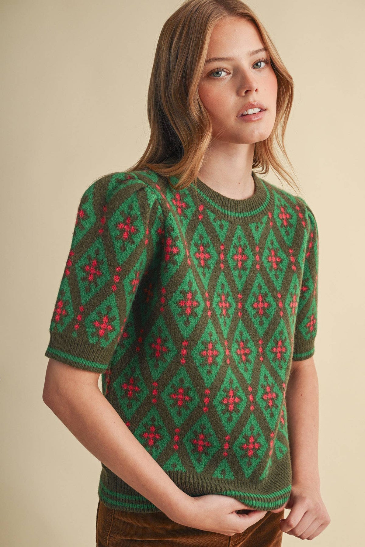 Holly Short Sleeve Sweater