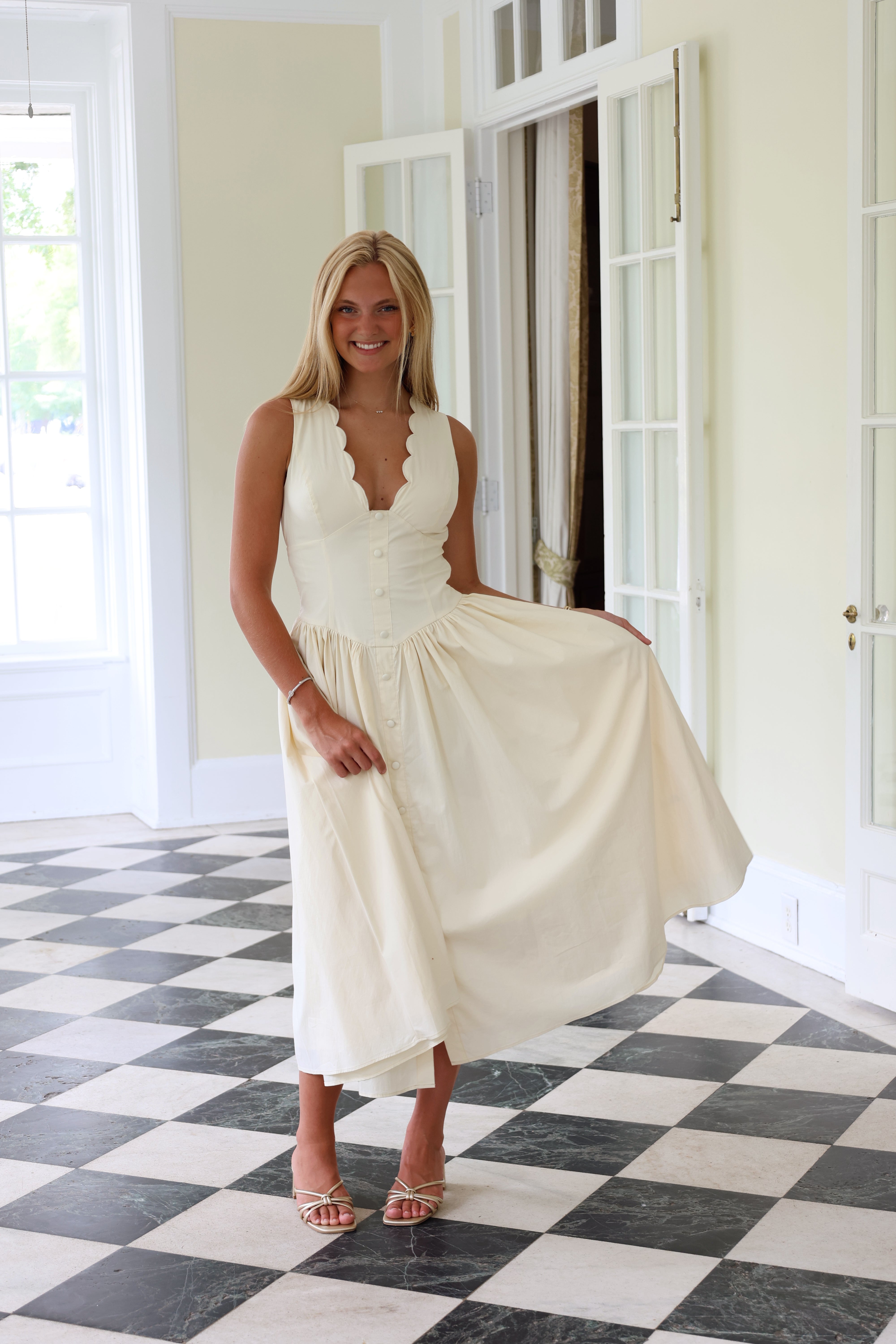 Magdalene Midi Dress