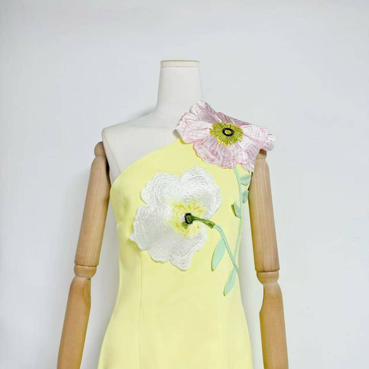 Jessica One Shoulder Floral Dress