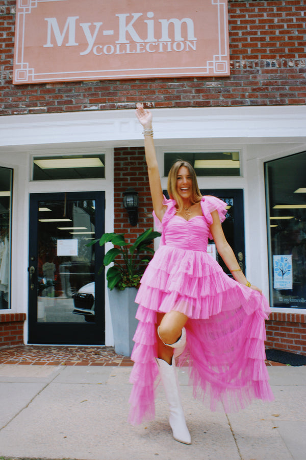 Pretty In Pink Maxi Dress