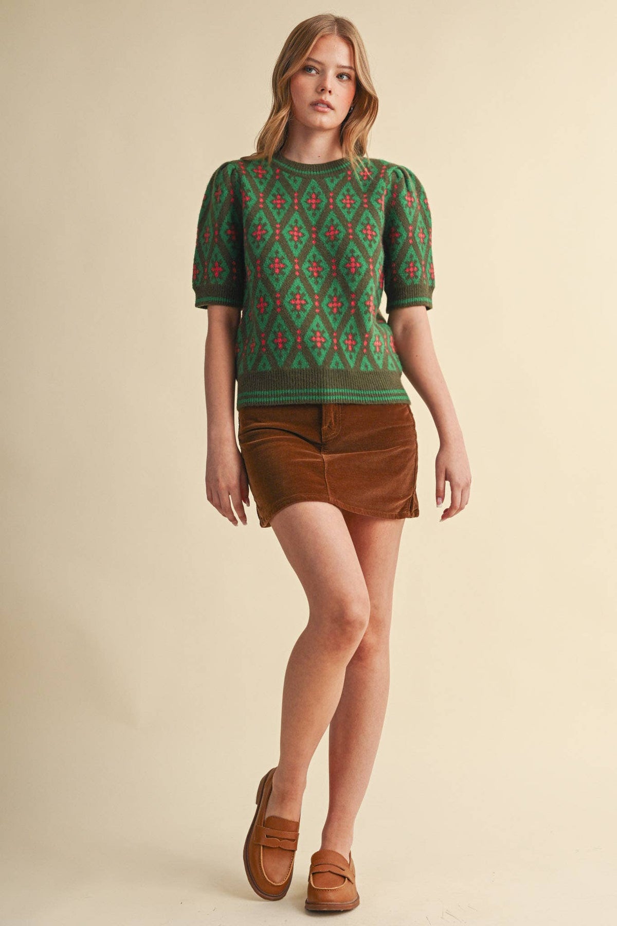Holly Short Sleeve Sweater