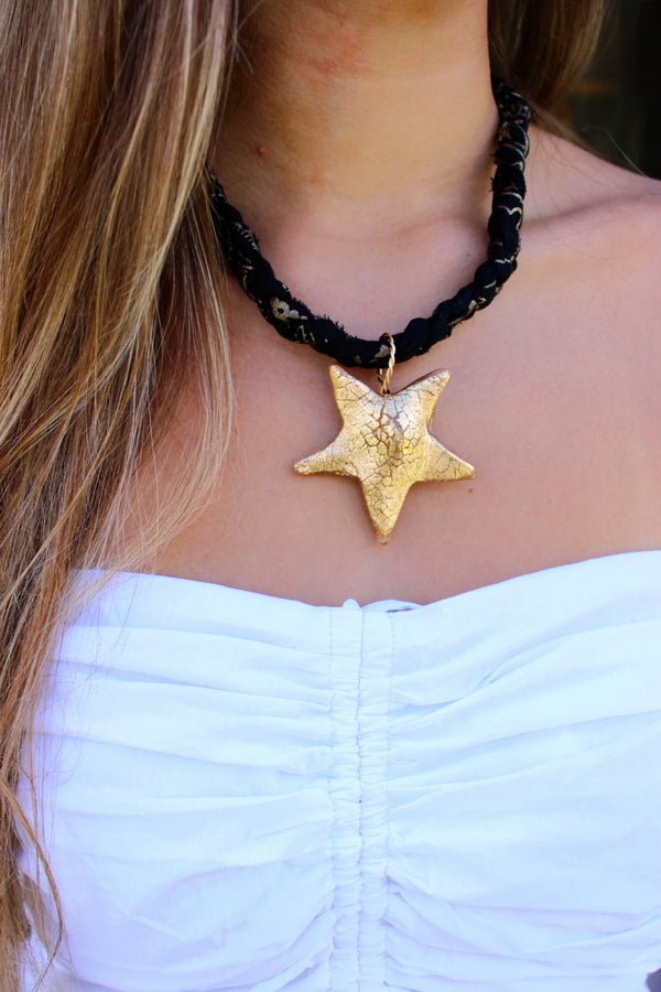 Bandana Star Necklace