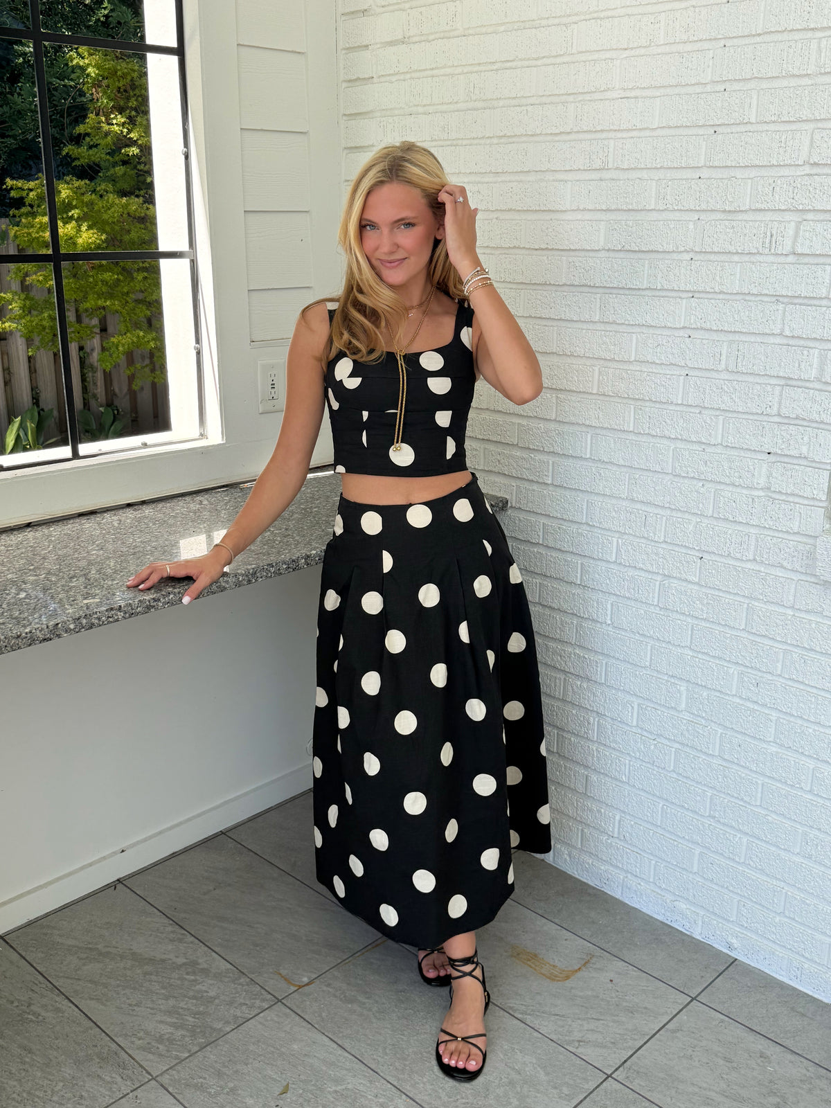 Landon Polka Dot Set
