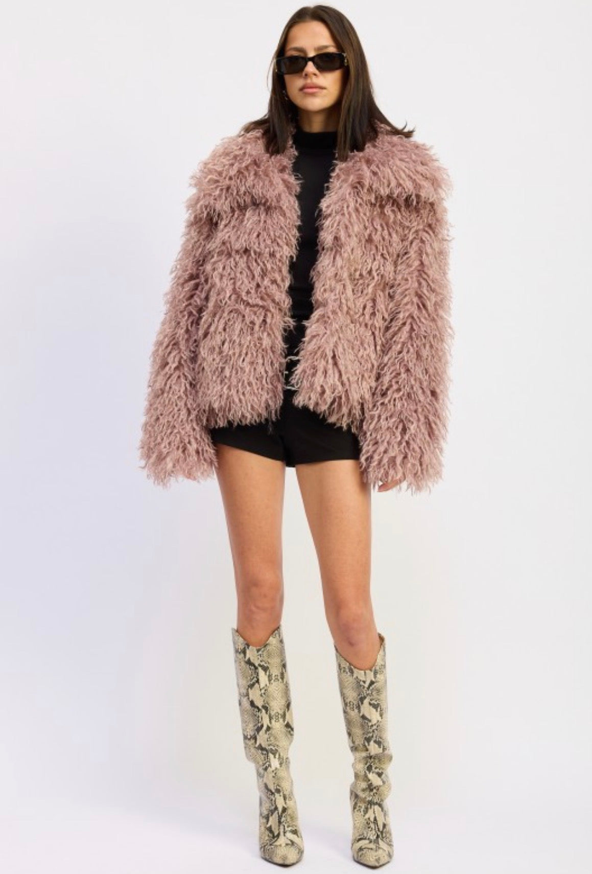 Shaggy Fur Coat