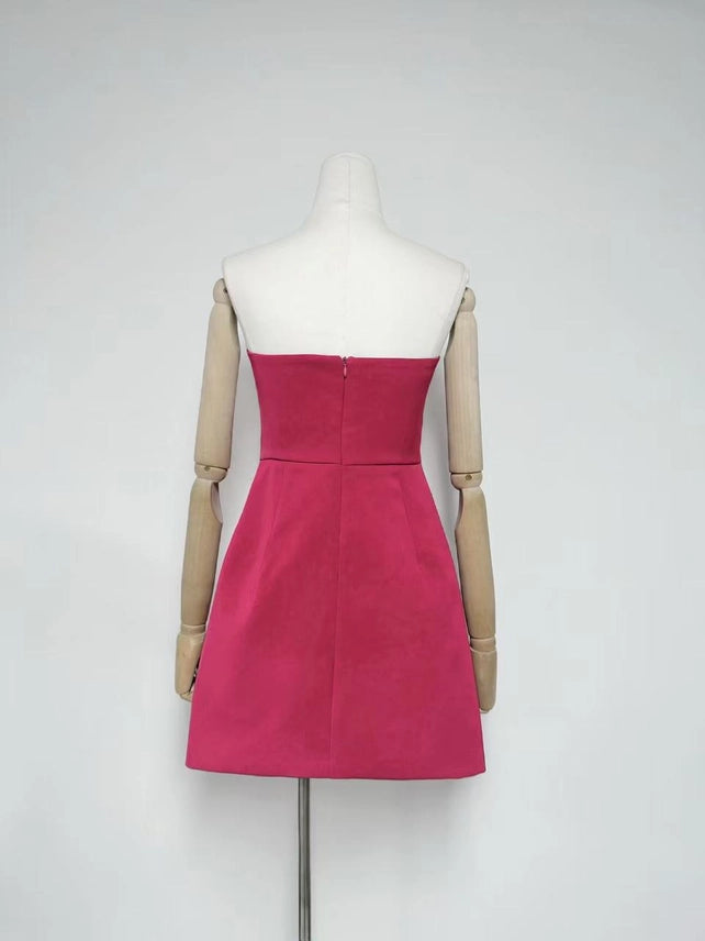 Lily Strapless Dress