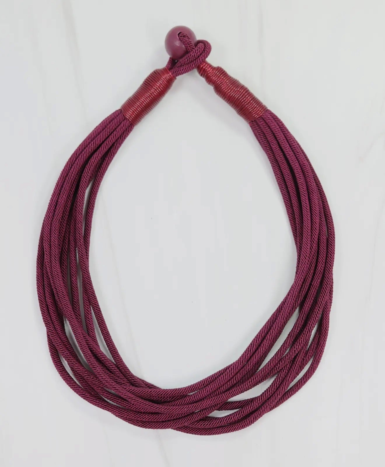 Cocky Cord Necklace