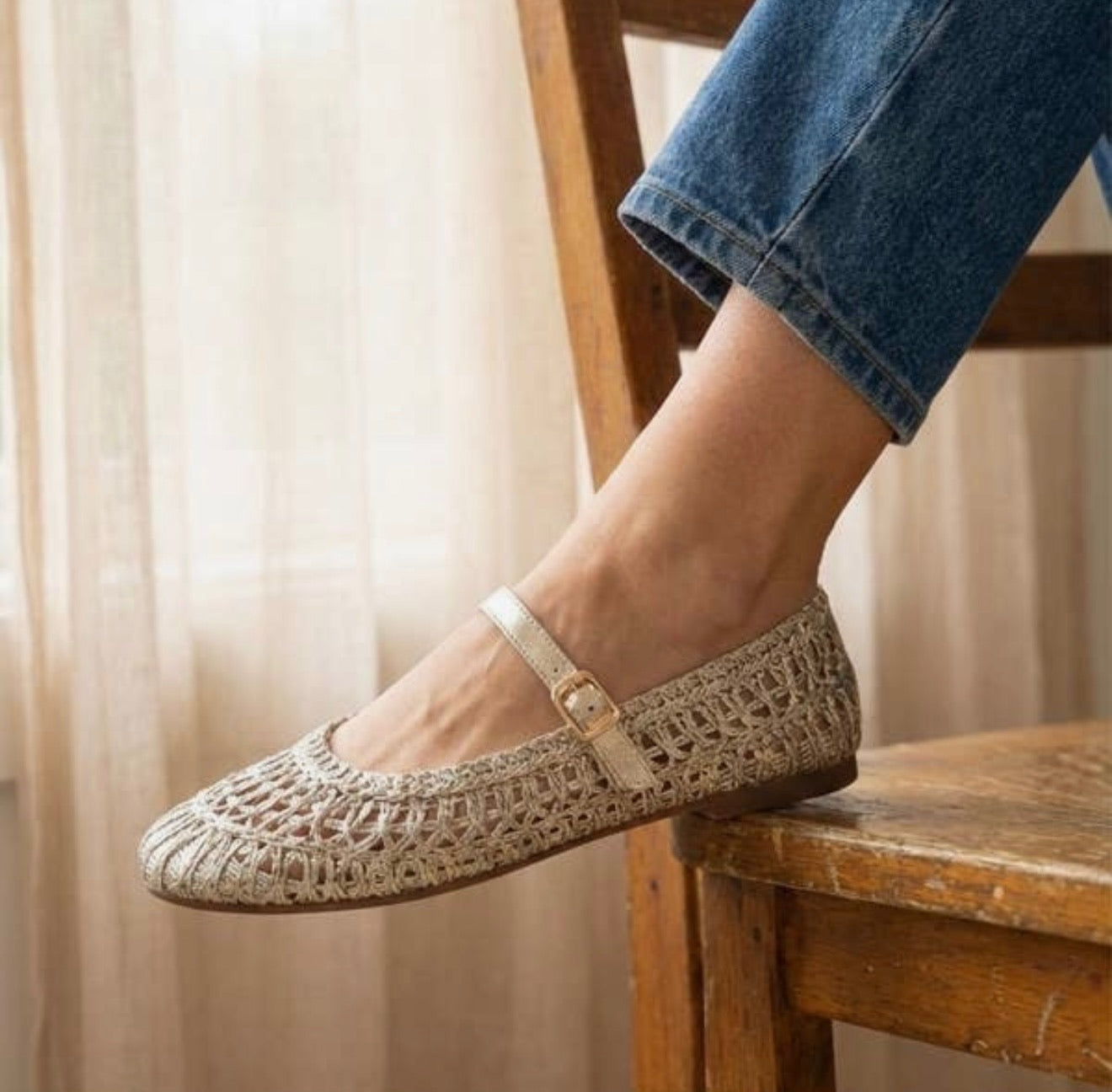 Jamie Woven Flats