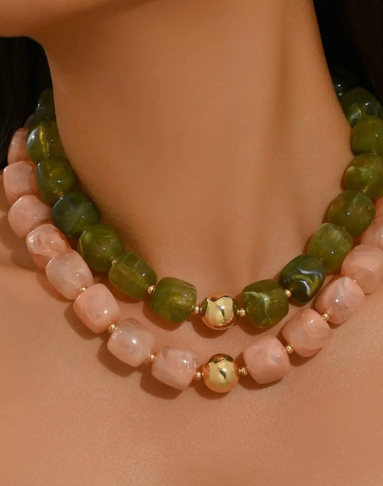 Estelle Beaded Necklace