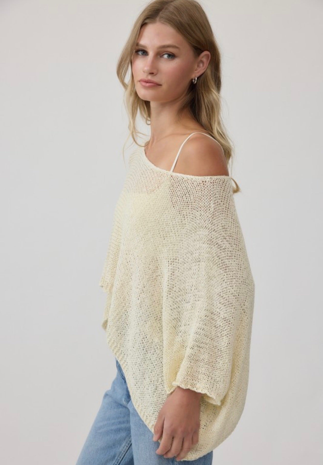 Draya Poncho Top